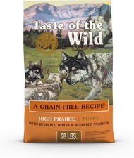 High Prairie Grain-Free Dry Dog Food W/ Roasted Bison & Venison Puppies 28lb 2.49 per pound