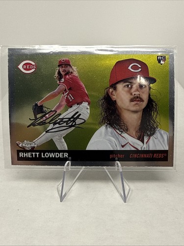 2025 Topps Chrome Platinum Rhett Lowder #205 card