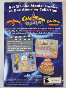 Video Game PC Wholesale Lot of 10 Cake Mania 5 Lights Camera Action Special Ed