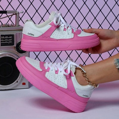 Zapatillas de deporte elegantes y cómodas Para mujer. Calzado ligero y moderno