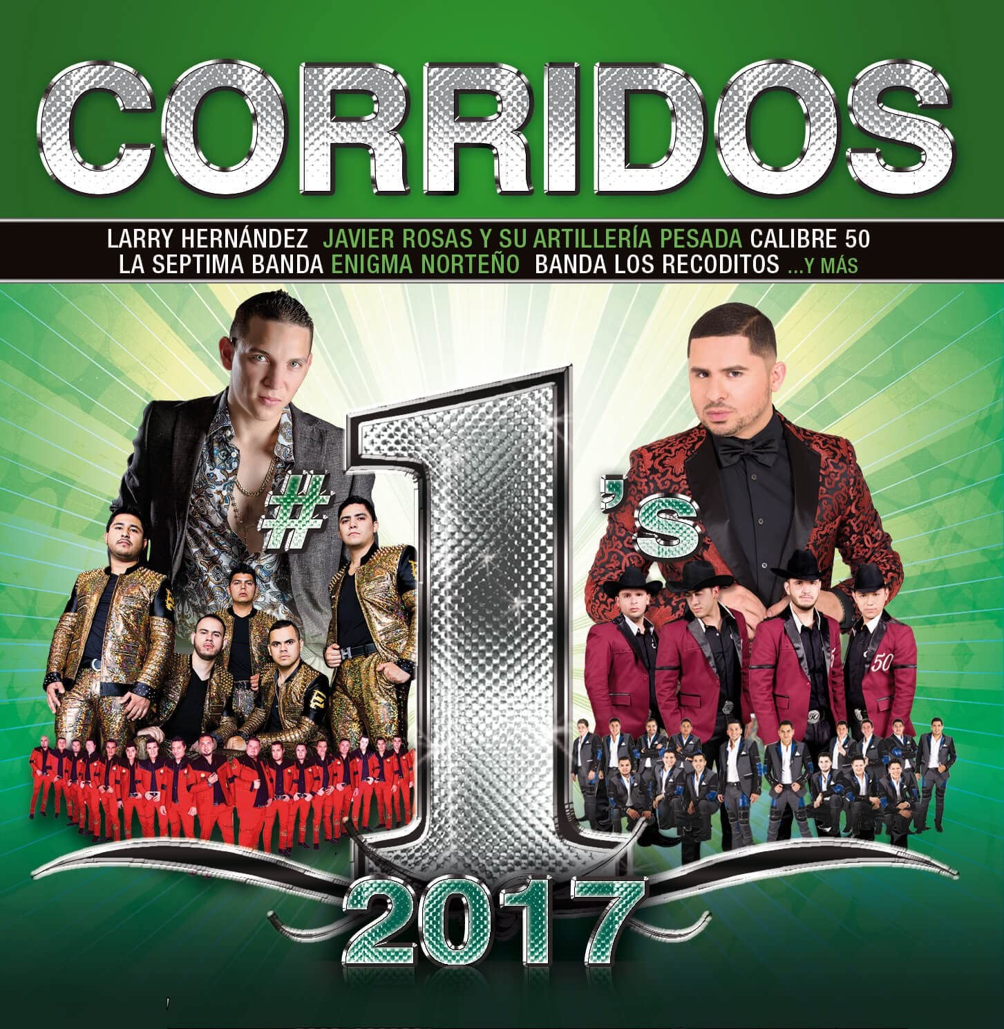 Various Artists Corridos #1 2017 (WM) (CD)