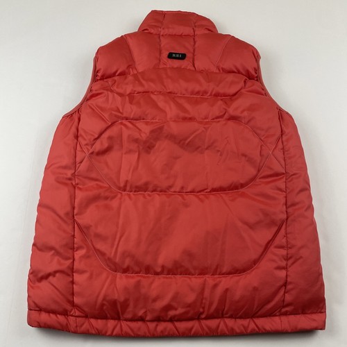 REI Puffer Vest Girls Youth L Goose Down Full Zip Polyester Outdoors Pink - Picture 2 of 9