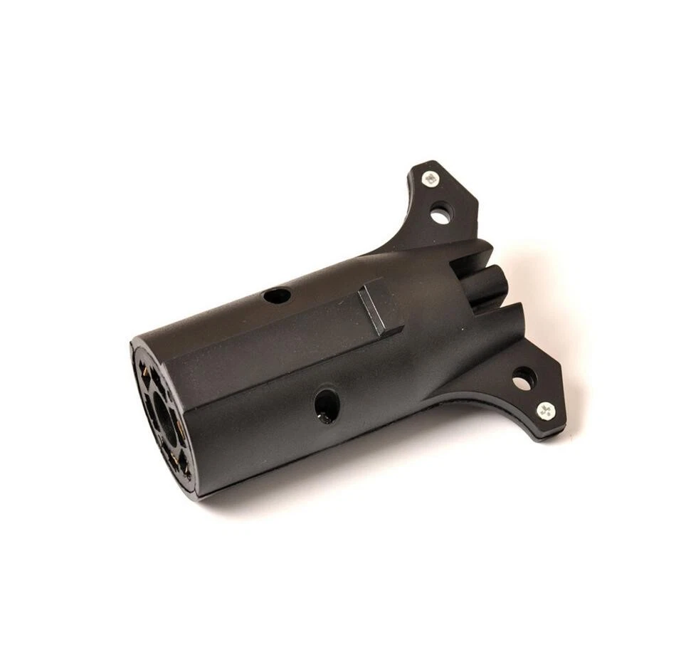 Adaptador de hoja de 7 vías para remolque plano de 4 vías para automóvil enchufe de cableado de remolque de 7 pines a 4 pines Foto 4 de 4