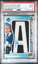 William Nylander /35 POP1 💎 2014-15 SP Game Used Draft Day Marks “A” DDM-WN