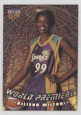 1999 Fleer Ultra WNBA World Premiere DeLisha Milton-Jones #9WP 1as0