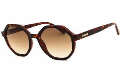 MOSCHINO LOVE MOL076-05L-52  Sunglasses Frame Size 52mm 140mm 20mm HAVANA Women