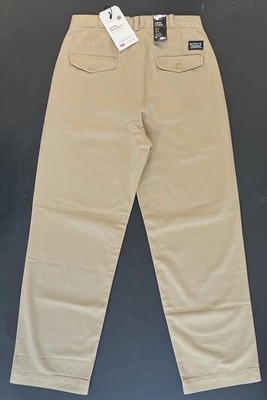 BNWT Levis Skate Premium Loose Chino Harvest Gold Sand 30W 32L Cordura Cotton
