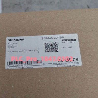 SQM45.291B9 1PCS Brand New Siemens SQM45.291B9  Fast delivery