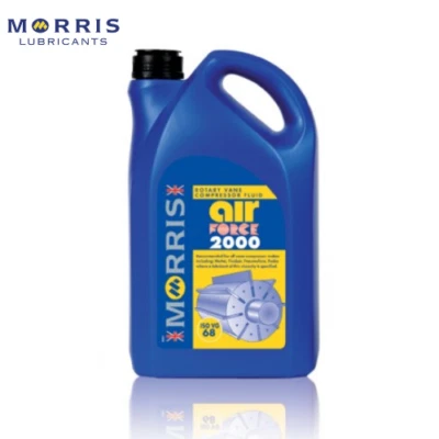 MORRIS LUBRICANTS Morris AirForce 2000 Rotary Vane Compressor 5L Oil Protection ISO VG 68