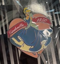 Disney Countdown to the Millennium Cinderella 1950 Pin #77