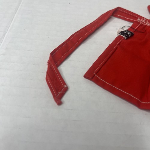 Barbie & Midge Red PAK Cloth Apron Vintage 1962-63 - Picture 10 of 11