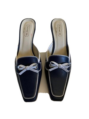 coach mule heels