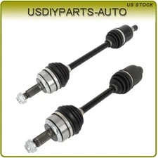 2* Front Driver Passenger CV Axle For 2009 10 11 2012 Acura TSX Honda Accord