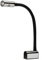 Edelstahl LED Strahler 3W Schwanenhals Lampe 12V 24V Wohnmobil Leselampe Mit USB