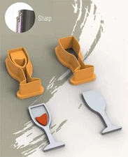 Glass 2 Polymer Clay Cutter | 4 Sizes included