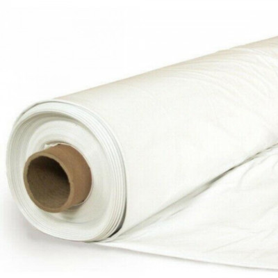VBS - 4 Year UV Resistant 6 mil White Greenhouse Plastic Sheeting 55% Opacity