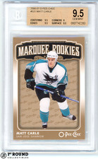POP 1: Matt Carle RC BGS 9.5: 2006-07 O-Pee-Chee Rookie Card #531