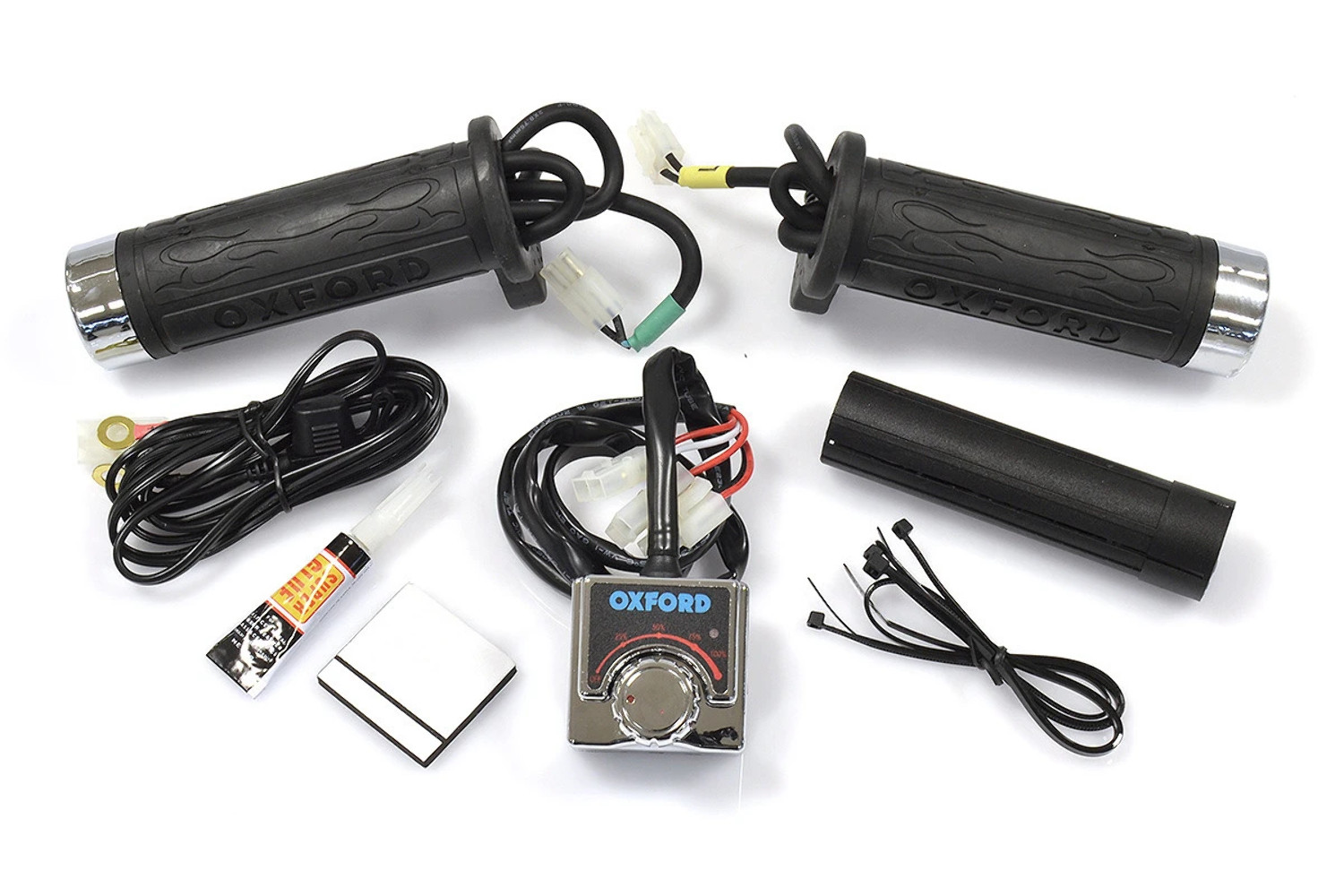 Puños Calefactados Cruiser Para Manillar 25mm Oxford OF697 Heated Hand Grips 1"