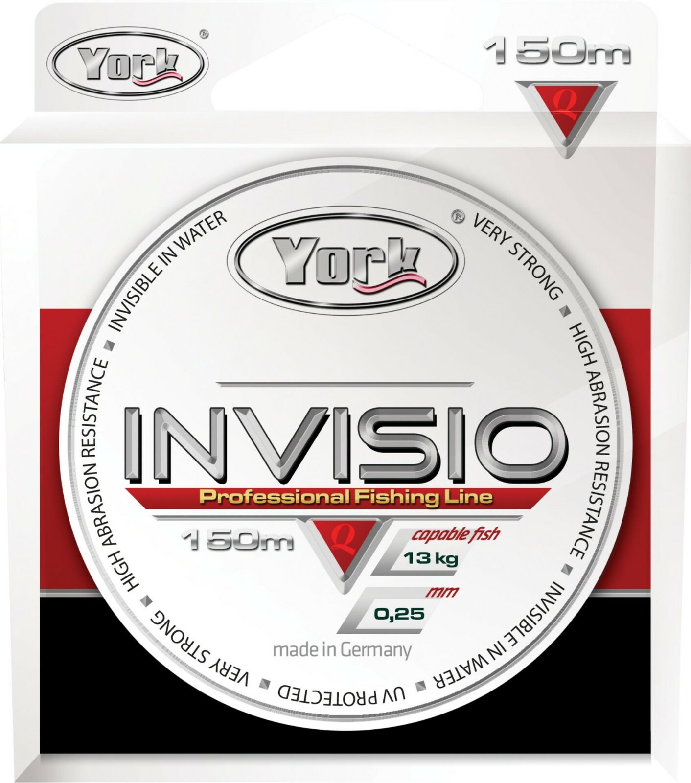 Jaxon Angelschnur Fluorocarbon Coated - 2x150m Spule 0,40mm/25kg Transparent