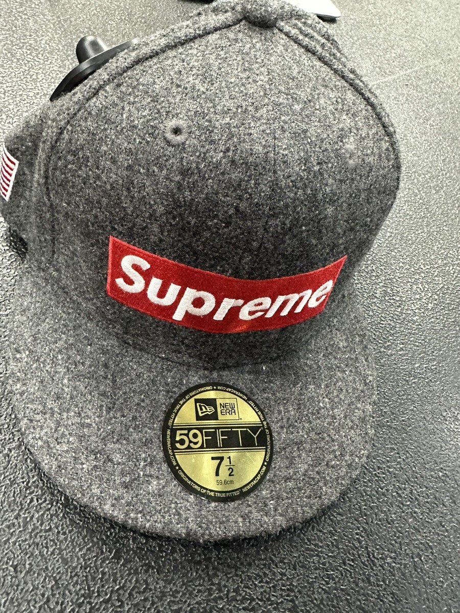 帽子 Supreme 10AW Woolrich Box Logo New Era Supreme Woolrich Box Logo New Era Fitted | eBay