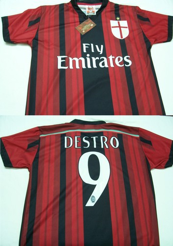 MAGLIA CALCIO MILAN 2015 MATTIA DESTRO TAGLIA 6 ANNI UFFICIALE MAGLIETTA 5  YEARS | eBay