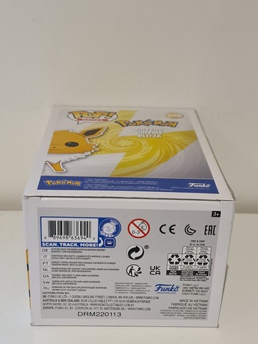 Nuevo Funko POP Juegos Pokémon Jolteon - 628 Figura de Vinilo Coleccionable - Imagen 6 de 8