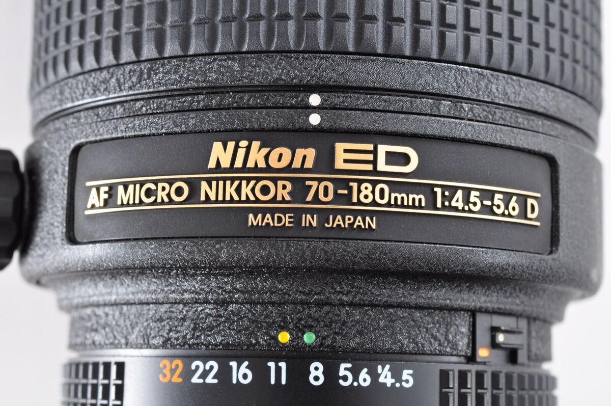 Nikon AF Micro NIKKOR 70-180mm f/4.5-5.6 D ED Zoom Lens from Nikon AF Micro NIKKOR 70-180mm f/4.5-5.6 D ED Zoom Lens from