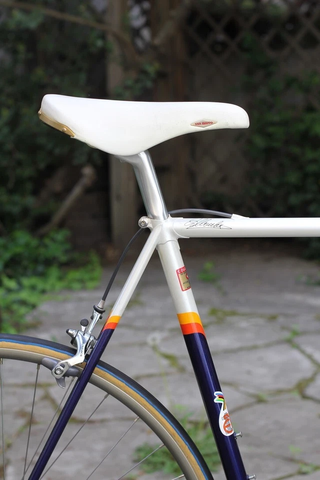 Eddy Merckx 10th Anniversary / Shimano Dura Ace / 58 cm / White / Corsa Extra - Bild 4 von 4