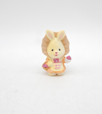 Russ Berrie Bunny Hase Figur - ca. 4,5 cm (1990)
