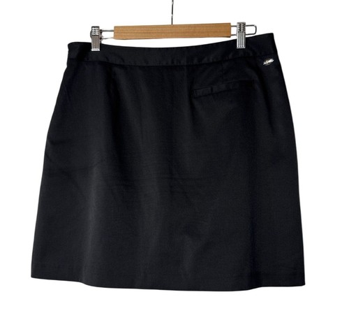 Gymshark Damen Athleisure schwarz Knopfleiste Skort Größe 8 - Bild 2 von 12