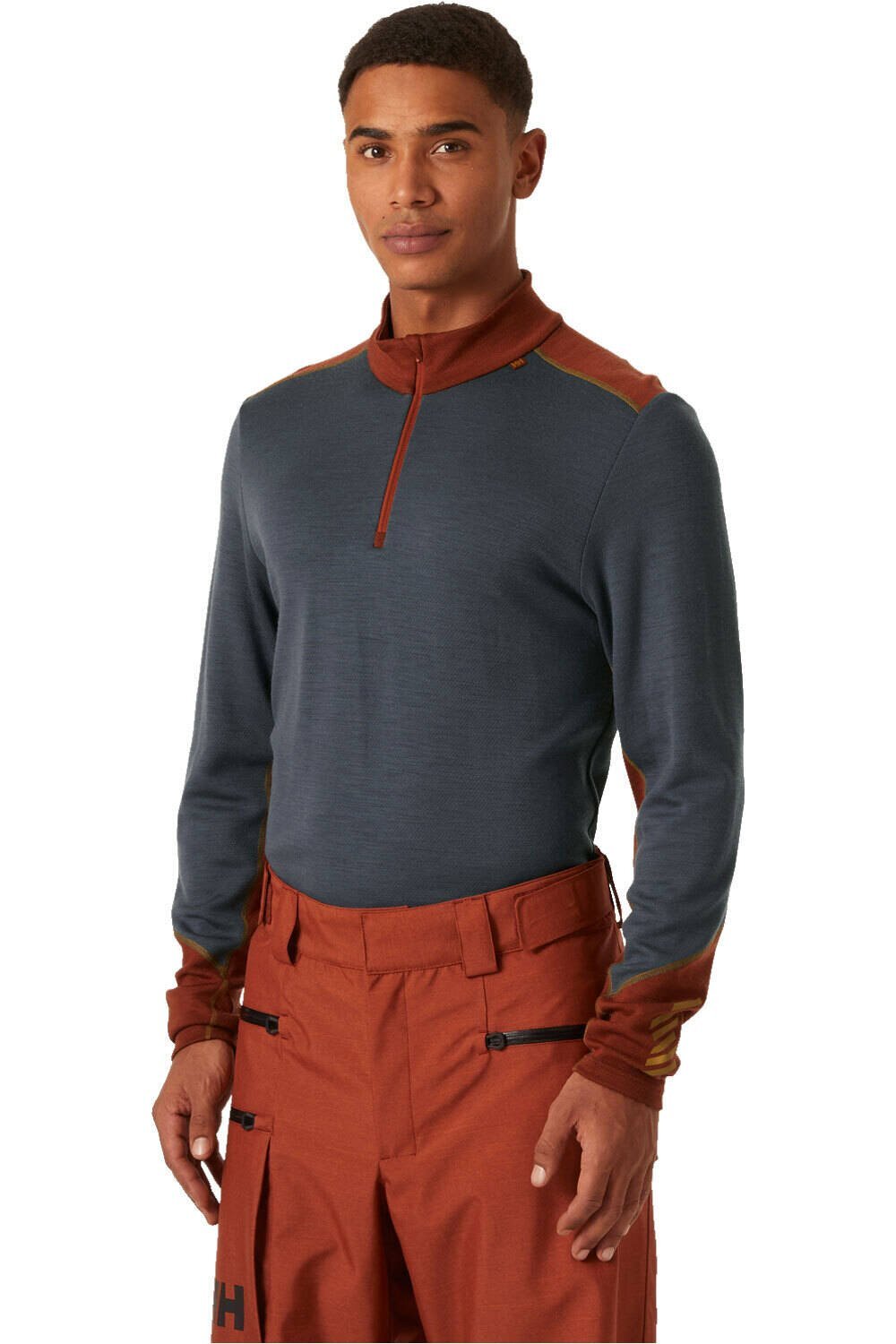 CAMISETAS MONTAÑA HOMBRE LIFA MERINO MIDWEIGHT 1/2 ZIP