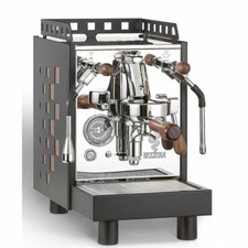 Bezzera Aria Square Espresso e Cappuccino in Legno Nero, spedizione gratuita in tutto il mondo