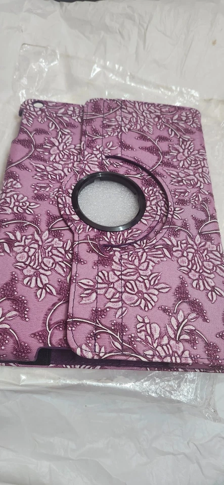 Protective iPad  Cover Multi-Angle Viewing 360 Degree Rotating Smart Case Cover - Image 3 of 4