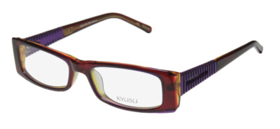 NEW KYUSU 1136 UNIQUE DESIGN FEMALE HIP COLOR COMBINATION EYEGLASS FRAME/EYEWEAR