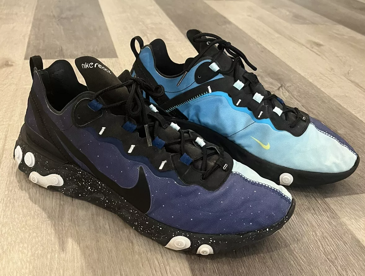 Nike React Element 55 “Day And Equinox&#034; CK1410-400 - Size 12 | eBay