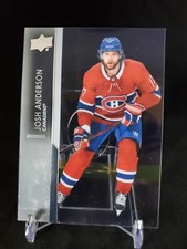 2021-22 UD SERIES 1 JOSH ANDERSON CLEAR CUT #95 MONTREAL  CANADIENS