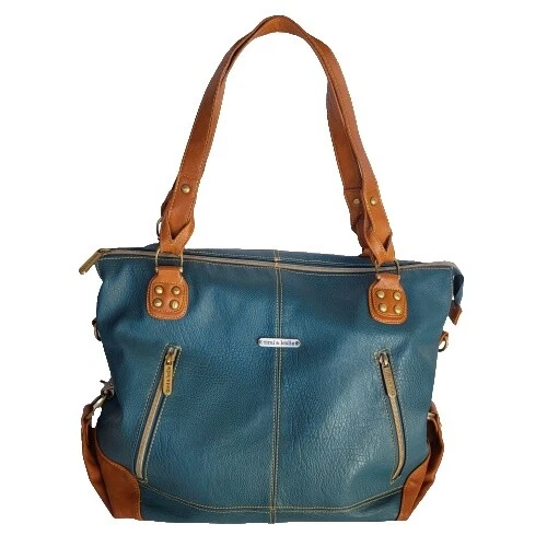 Cuero sintético Timi & Leslie grandes bolsas de pañales