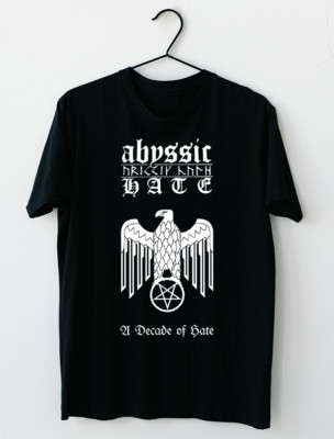 Abyssic Hate A Decade Of Hate T-Shirt S M L XL 2XL 3XL