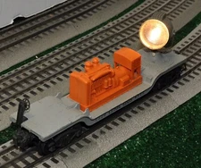 Lionel 6520 Searchlight Car in Original Box-Rewired