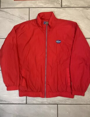 Veste Coupe-Vent Starter Homme - Taille XL - Rouge - Vintage Années 90