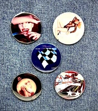 The Cars Album Covers 1.5" Pin Back Buttons