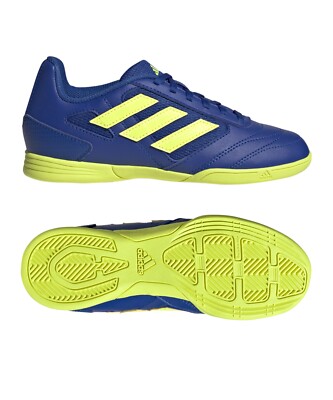 adidas Super Sala 2 Indoor Halle Kids Blau/Gelb [GZ2562] Gr. 34