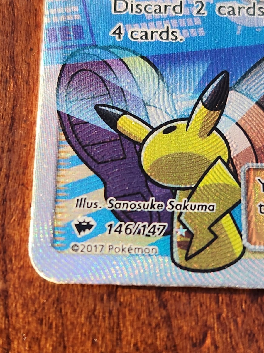 sophocles pokemon card price Sophocles Full Art Trainer 146/147 Burning Shadows Pokemon Card EXC