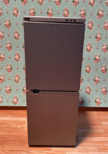 Dollhouse Miniature Fridge/Freezer, Silver by Delph Miniatures