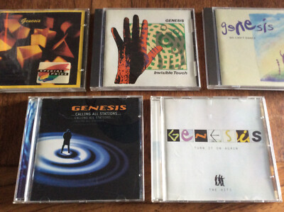 Genesis [5 CD Alben] 1983 MAMA Invisible Touch We cant Dance Calling all Station