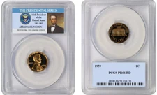 1959 Lincoln Cent 1C PCGS PR66 RD