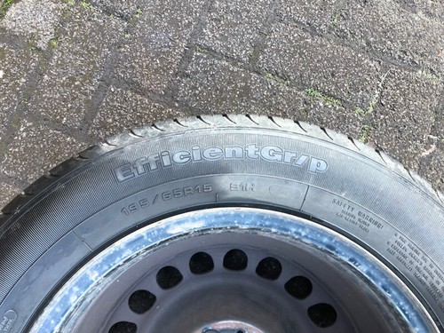 1xkomplette Reserverad Ersatzrad+Felge 195/65R15 91H für Mercedes C+E Klasse - Bild 6 von 12
