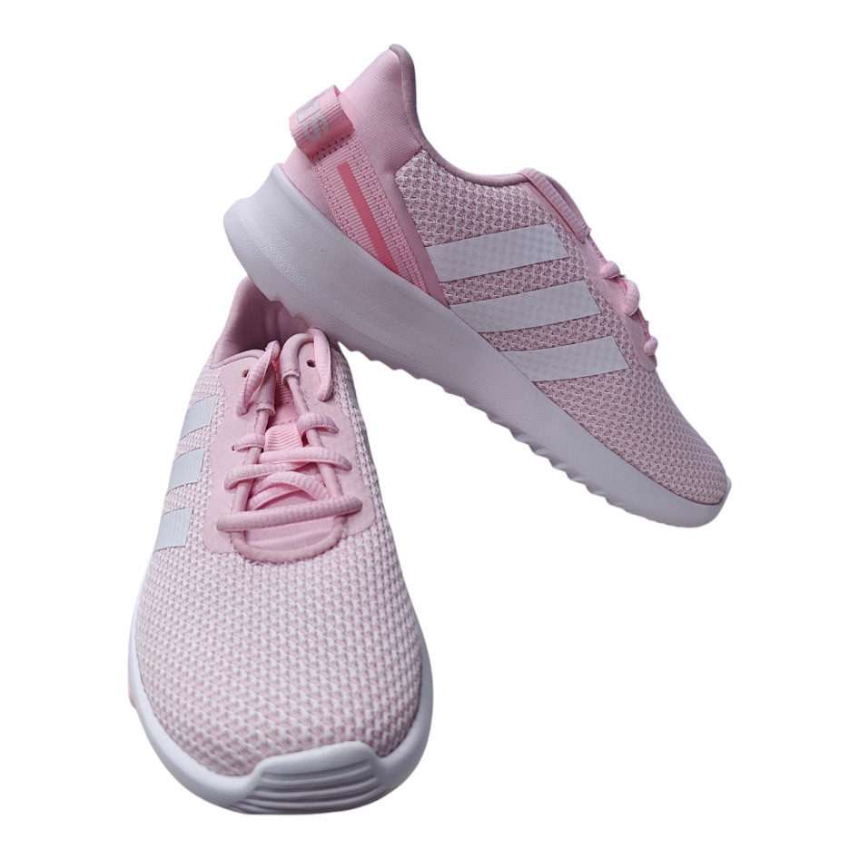 Adidas Girl’s Racer TR 2.0 K Knit Athletic Shoes FY9485 Clear Pink Adidas Girl’s Racer TR 2.0 K Knit Athletic Shoes FY9485 Clear Pink