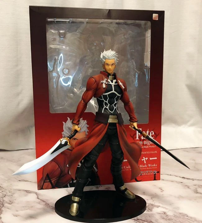 Aquamarine 1 7 Fate Stay Night UBW Archer Painted Figure eBay