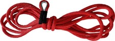Double Braid Anchor Line - 5/8" X 200' - RED / USA Made / Non-Fading - UV Coated